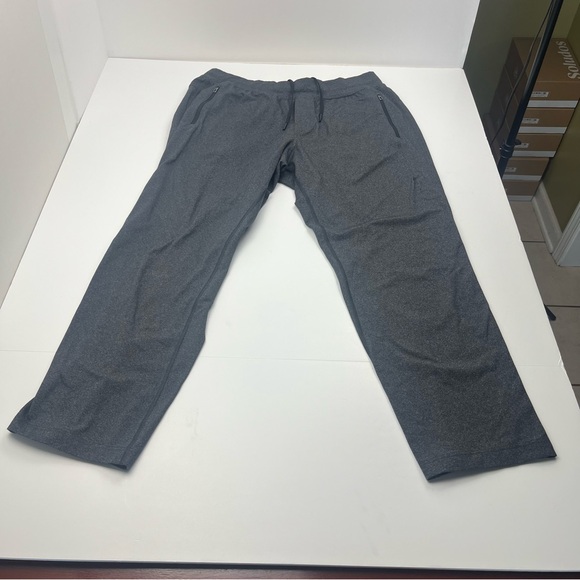 Lululemon Discipline Pant Heathered Black Dark Gray XXL Straight Leg M5245S - Picture 1 of 9